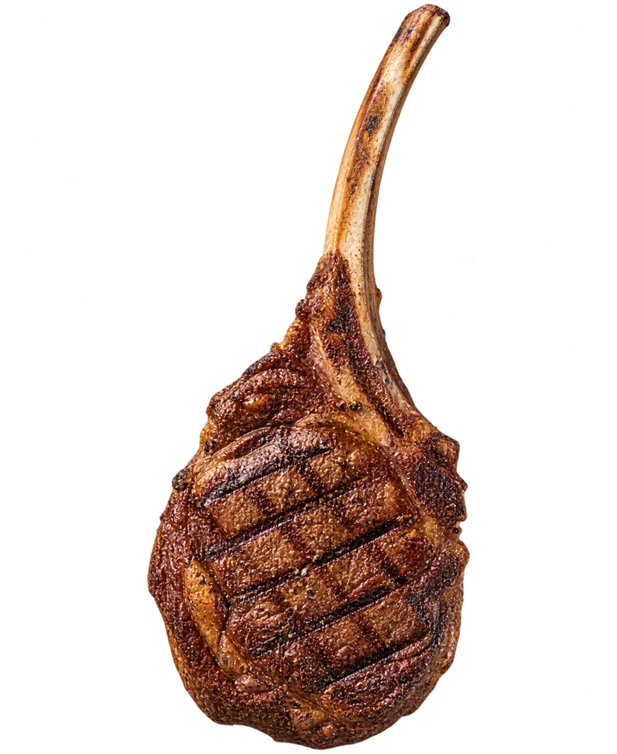 Tomahawk-Steak am Knochen